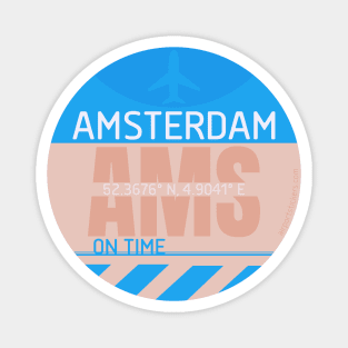 AMS Amsterdam symbol 2 Magnet